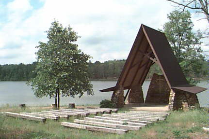 Lake The from the dam