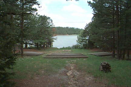 Lake The from the dam